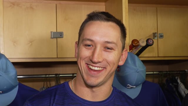 Texas Rangers top prospect Wyatt Langford arrived Friday morning for his first big league spring training. Langford was selected with the fourth overall pick in last July's MLB draft.